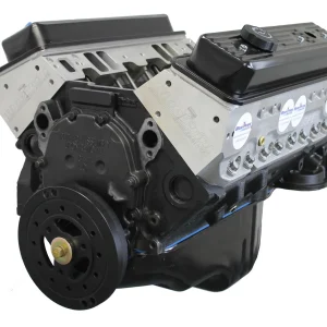 BluePrint Engines GM 383 C.I.D. 375 HP Stroker Base Long Block Crate Engines with Aluminum Heads BP38350CT1