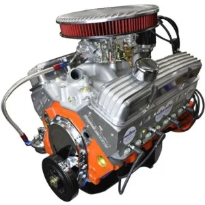 BluePrint Engines GM 383 C.I.D. 436 HP Dressed Stroker Long Block Crate Engines BP38318CTCV