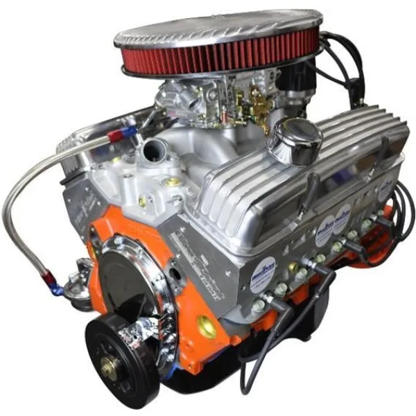 BluePrint Engines GM 383 C.I.D. 436 HP Dressed Stroker Long Block Crate Engines BP38318CTCV