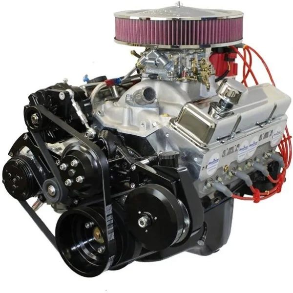 BluePrint Engines GM 383 C.I.D. 436 HP Fully Dressed Stroker Long Block Crate Engines BP38318CTC1DK