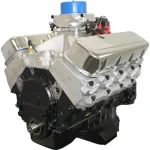 BluePrint Engines GM 496 C.I.D. 600 HP Stroker Dressed Fuel Injected Long Block Crate Engines BP4967CTF