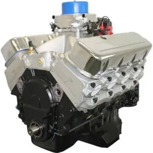 BluePrint Engines GM 496 C.I.D. 600 HP Stroker Dressed Fuel Injected Long Block Crate Engines BP4967CTF