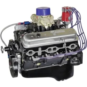 BluePrint Engines Marine GM 355 C.I.D. 365 HP Dressed Long Block Crate Engines with Cast Components MBP3550CTC