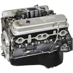 BluePrint Engines Marine GM 383 C.I.D. 405 HP Base Stroker Long Block Engines with Cast Components MBP3830CT