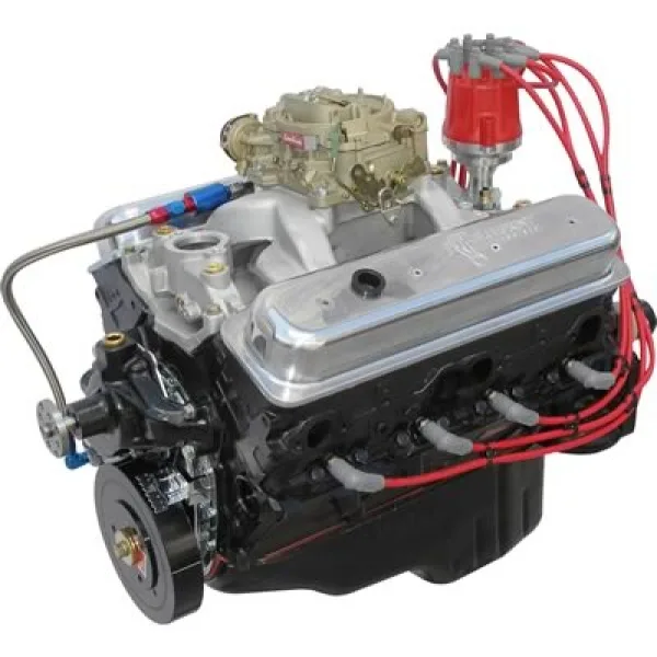 BluePrint Engines Marine GM 383 C.I.D. 405 HP Stroker Dressed Long Block Engines w/Cast Components MBP3830CTC