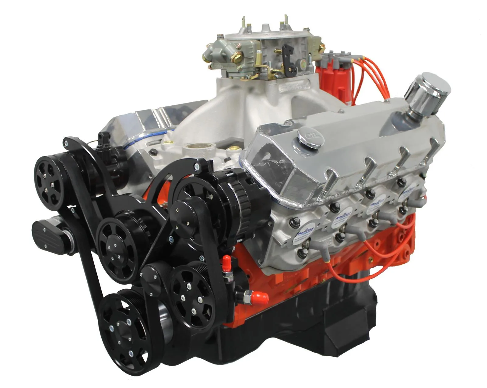 BluePrint Engines Pro Series Chevy 572 C.I.D. 745 HP Fully Dressed Long Block Crate Engines PS5720CTCKB