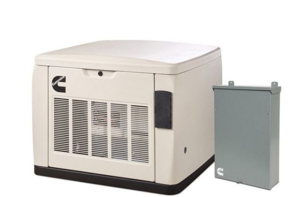 Cummins 13kW Home Standby Generator with 200-Amp Automatic Transfer Switch Quiet Connect Series RS13A-NP2