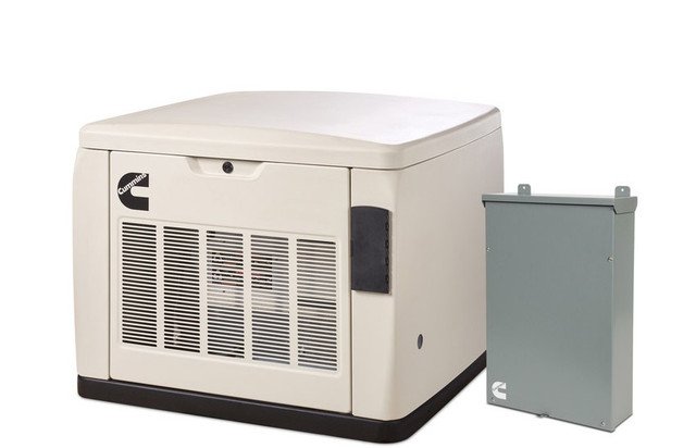 Cummins 13kW Home Standby Generator with 200-Amp Automatic Transfer Switch Quiet Connect Series RS13A-NP2