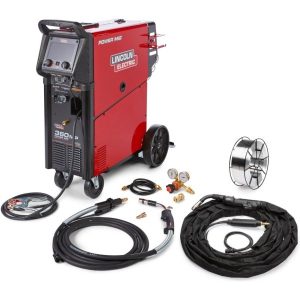 Lincoln Power Mig 360 Multiprocess Welder Aluminum Auto Repair One-Pak K4663-1