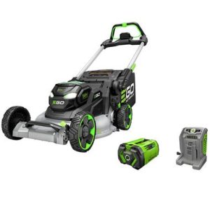 EGO 22 Inch Self-Propelled Lawn Mower Kit with 10Ah Battery & Turbo Charger