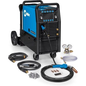 Miller Multimatic 255 Pulsed Multiprocess Welder W/Running Gear 208-575V 951767