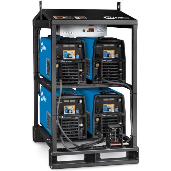 Miller Xmt 350 Fieldpro Arcreach 4-Pack Rack 907739