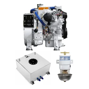 Phasor k2-4.5pmg-kit Marine Generator Includes Fuel Tank and Filter 4.5 KW 60 Hz – Ignition Protected