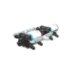 SHURFLO 4558-163-E75 Dual Diaphragm Pump High Flow System II 10.0 24V