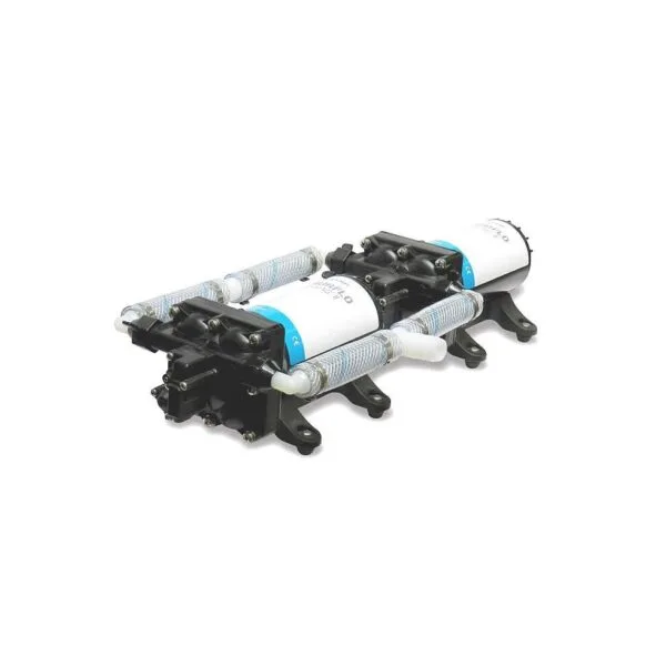 SHURFLO 4558-163-E75 Dual Diaphragm Pump High Flow System II 10.0 24V