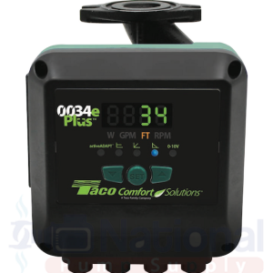 Taco 0034eP-F2 ECM High Efficiency Circulator Pump Digital